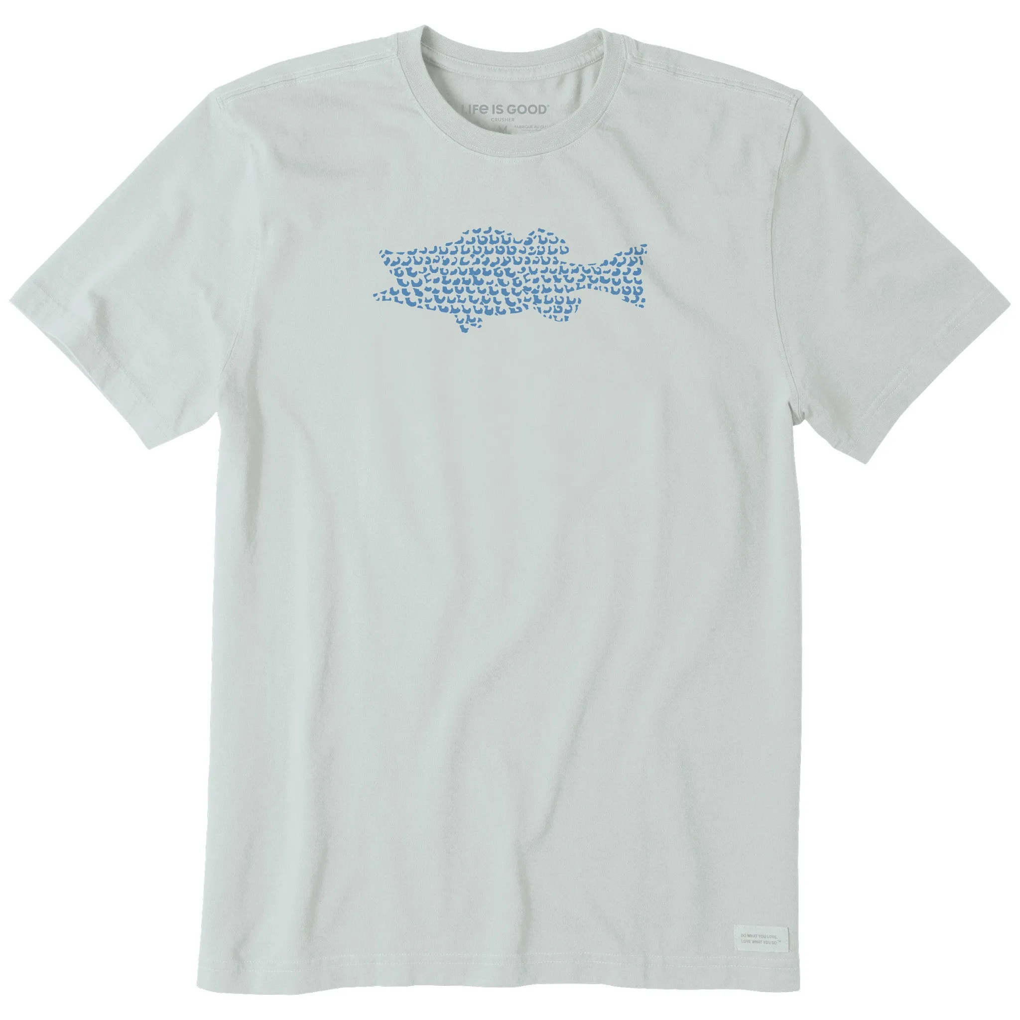 Men's Bert's Bountiful Bass Short Sleeve Crusher Tee Life is Good