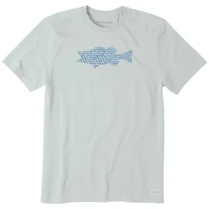 Men's Bert's Bountiful Bass Short Sleeve Crusher Tee Life is Good