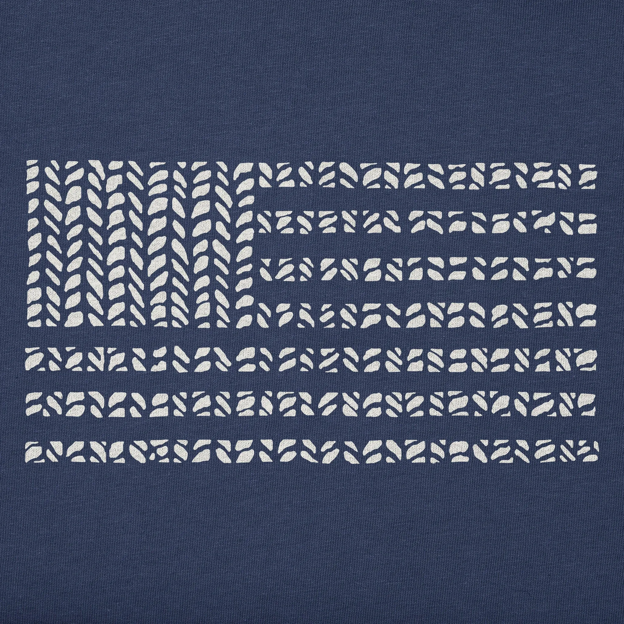 Men's Bert's Herringbone Flag Short Sleeve Crusher Tee Life is Good