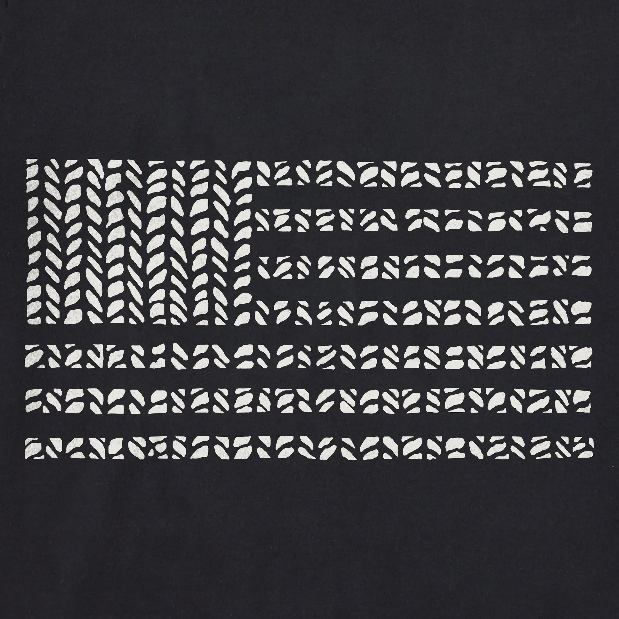 Men's Bert's Herringbone Flag Short Sleeve Crusher Tee Life is Good