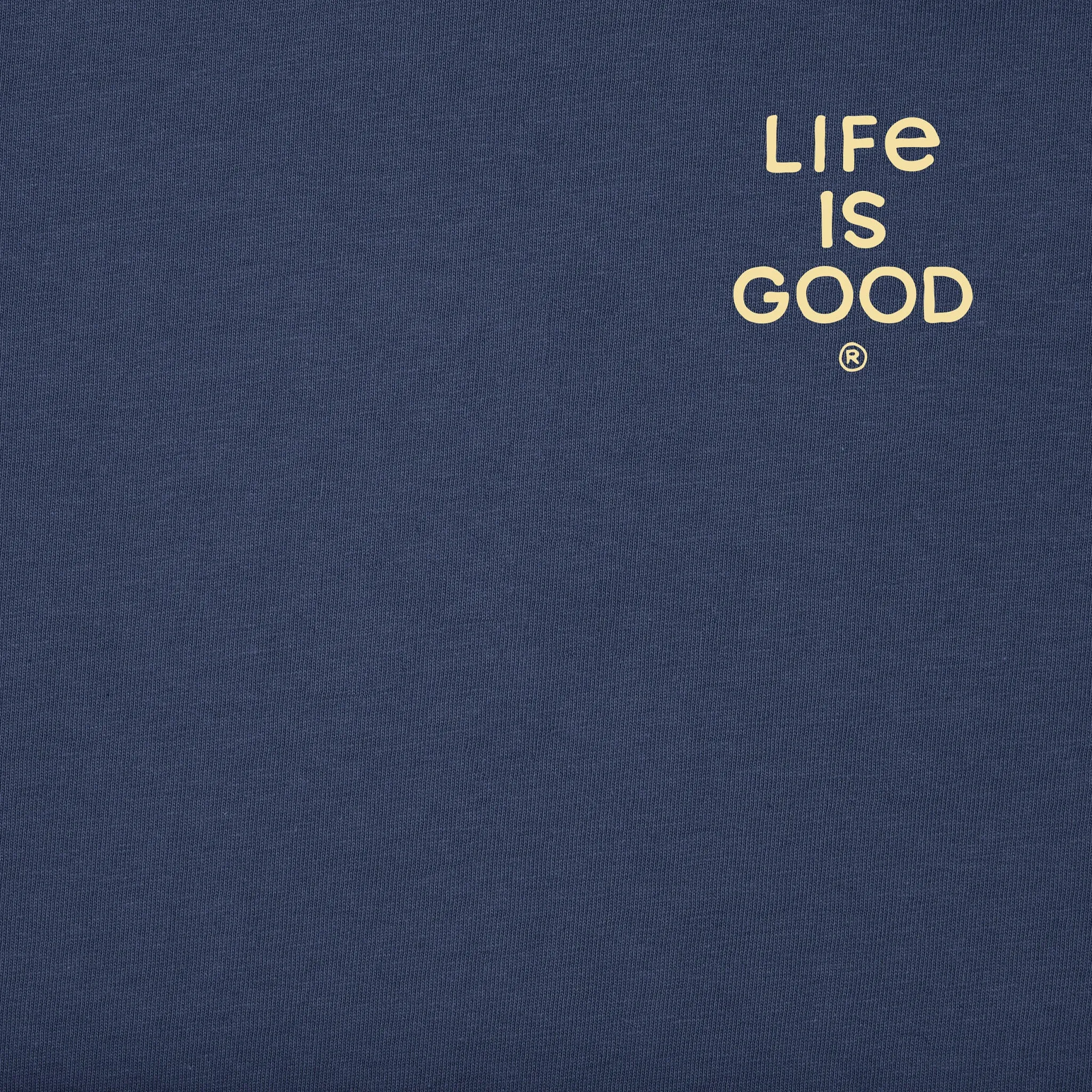 Men's Bert's Waterscape Medley Short Sleeve Crusher Tee Life is Good