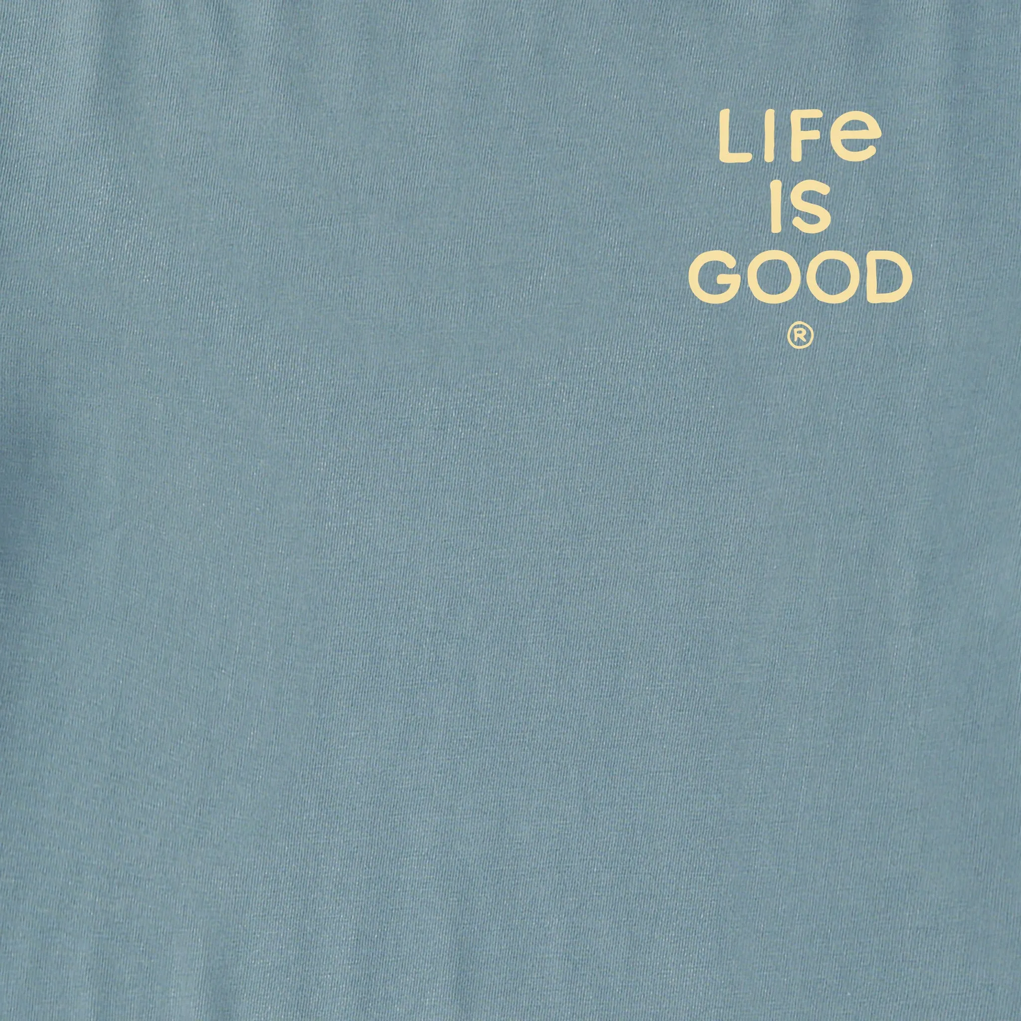 Men's Bert's Waterscape Medley Short Sleeve Crusher Tee Life is Good