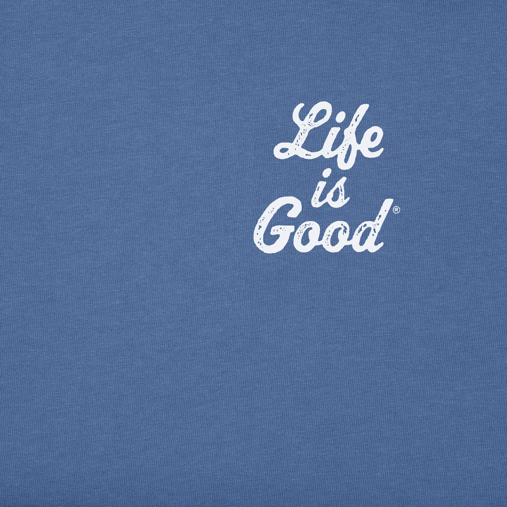 Men's Best Dad For Reel Short Sleeve Tee Life is Good