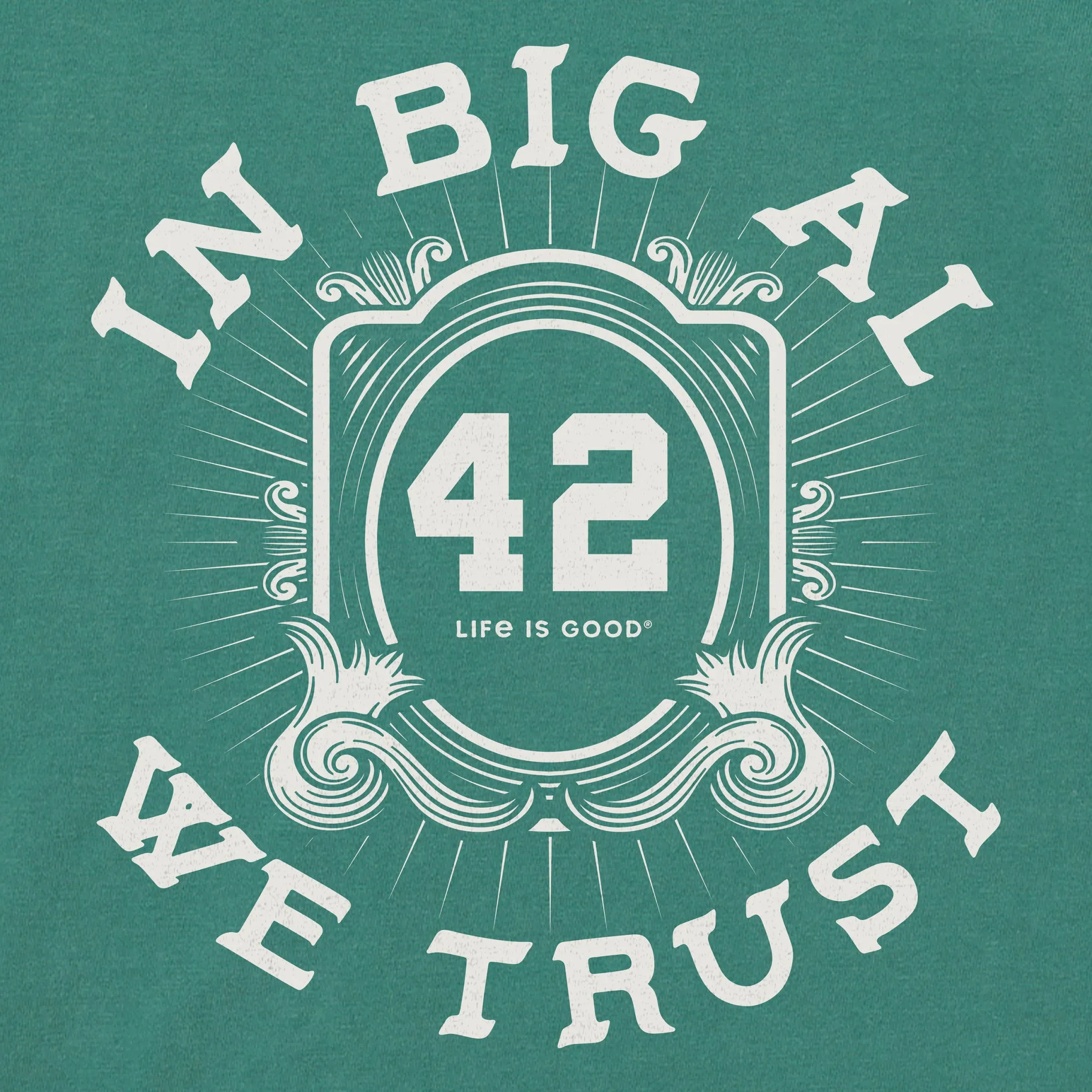 Men's Big Al Short Sleeve Crusher Tee Life is Good