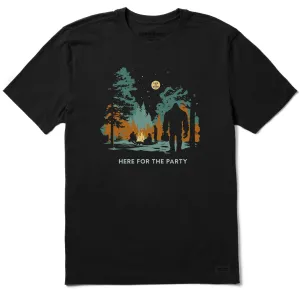 Men's Big Foot Here for the Party Short Sleeve Tee Life is Good
