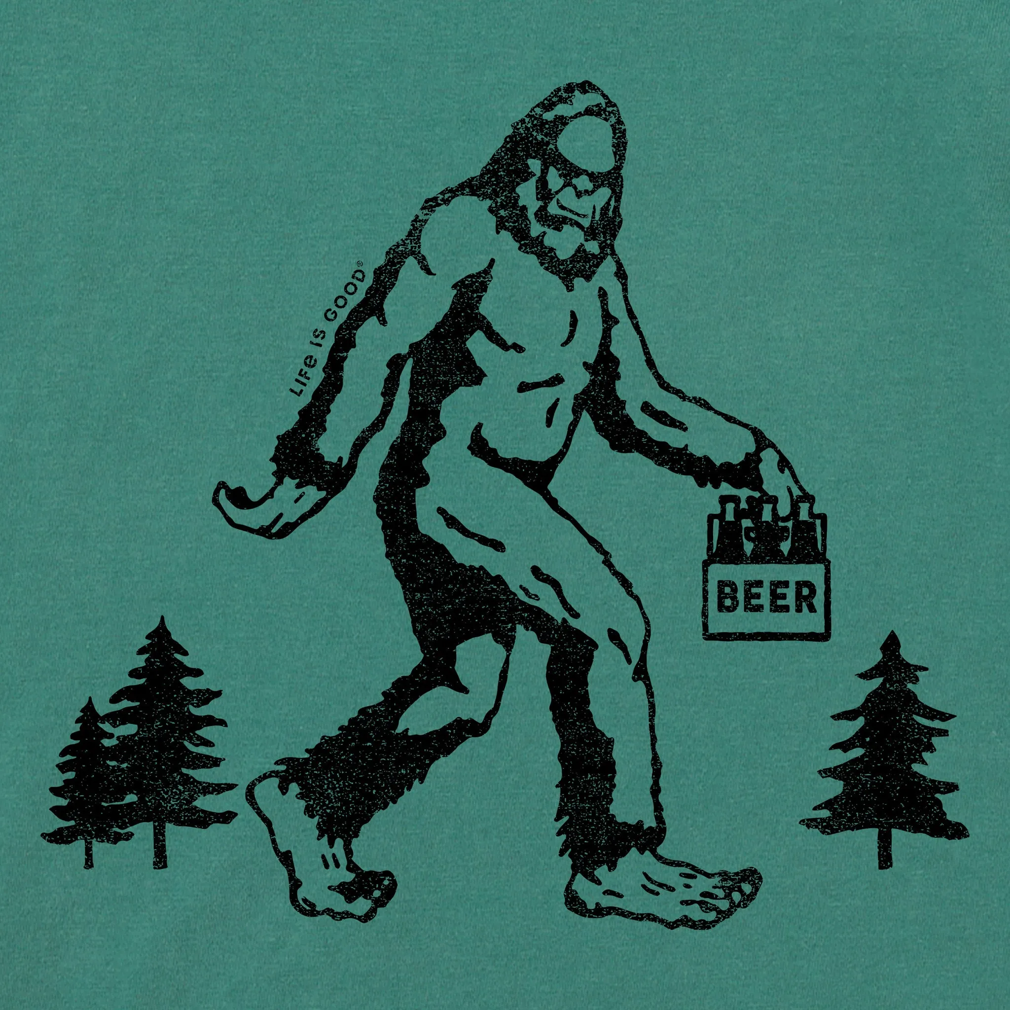 Men's Big Foot Hike Short Sleeve Tee Life is Good