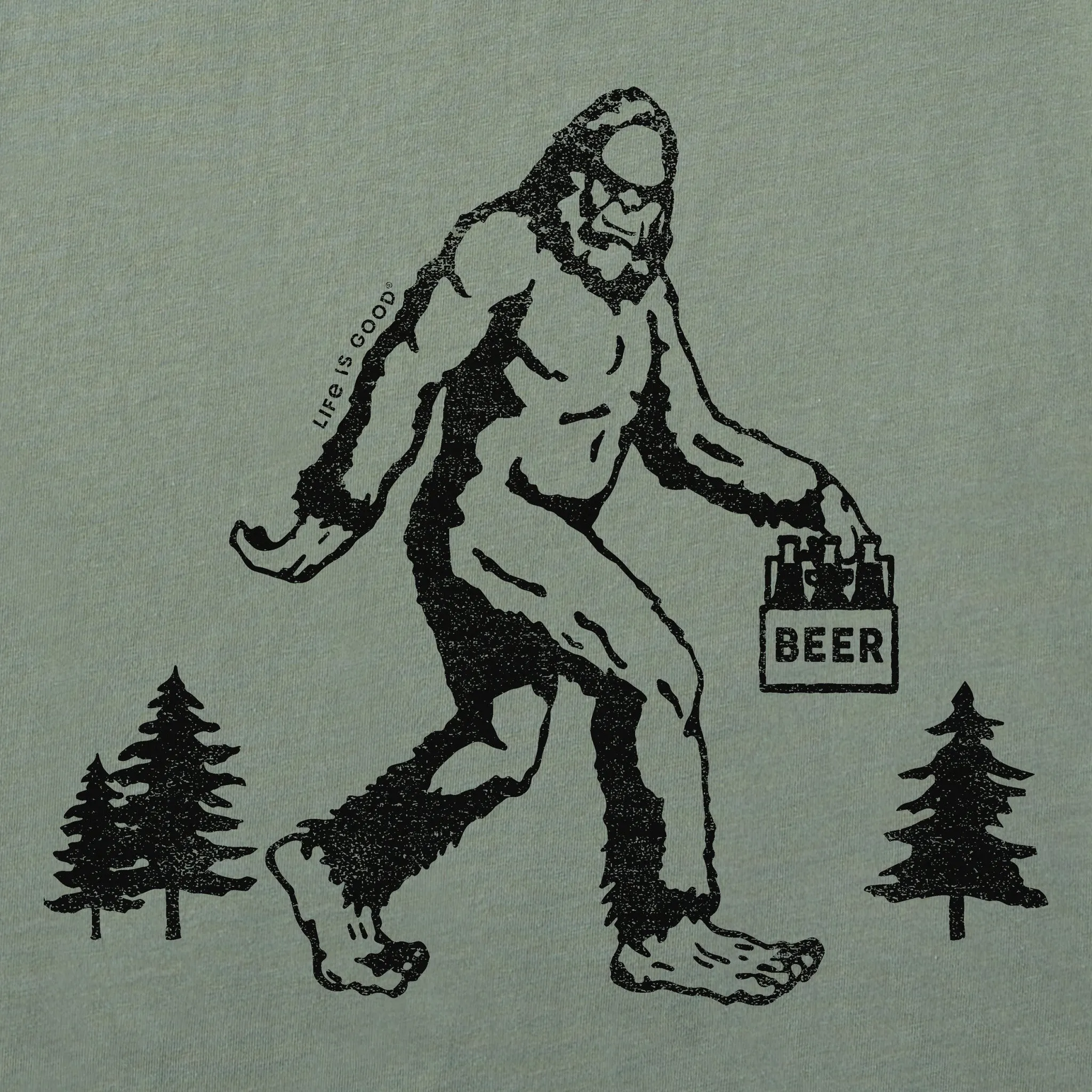 Men's Big Foot Hike Short Sleeve Tee Life is Good