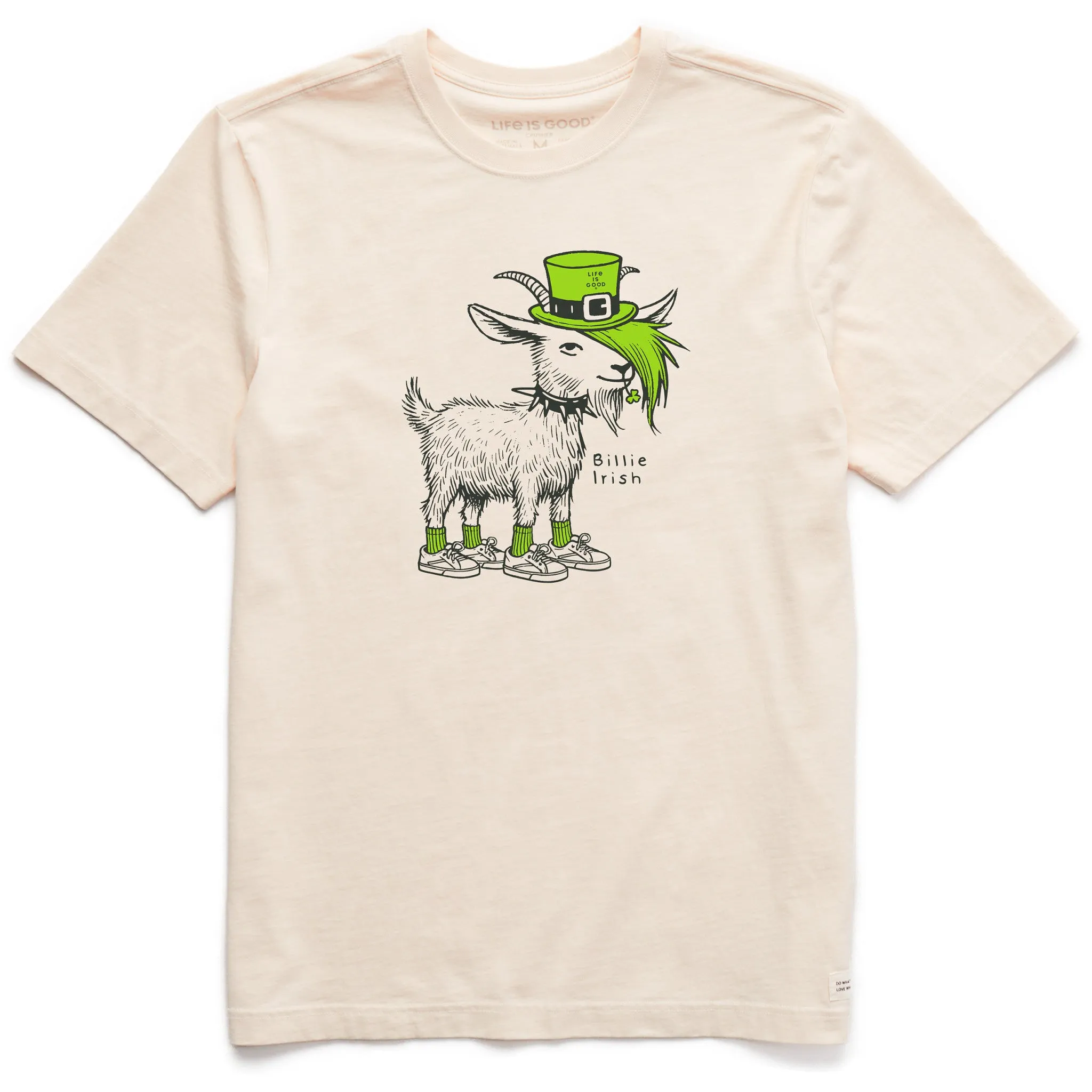 Men's Billie Irish Short Sleeve Crusher Tee Life is Good