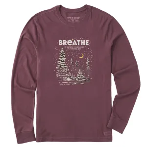 Men's Breathe Universe Winter Long Sleeve Crusher Tee Life is Good