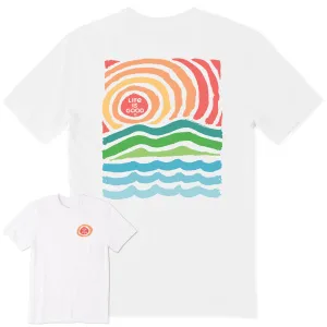 Men's Breezeblock Short Sleeve Tee Life is Good