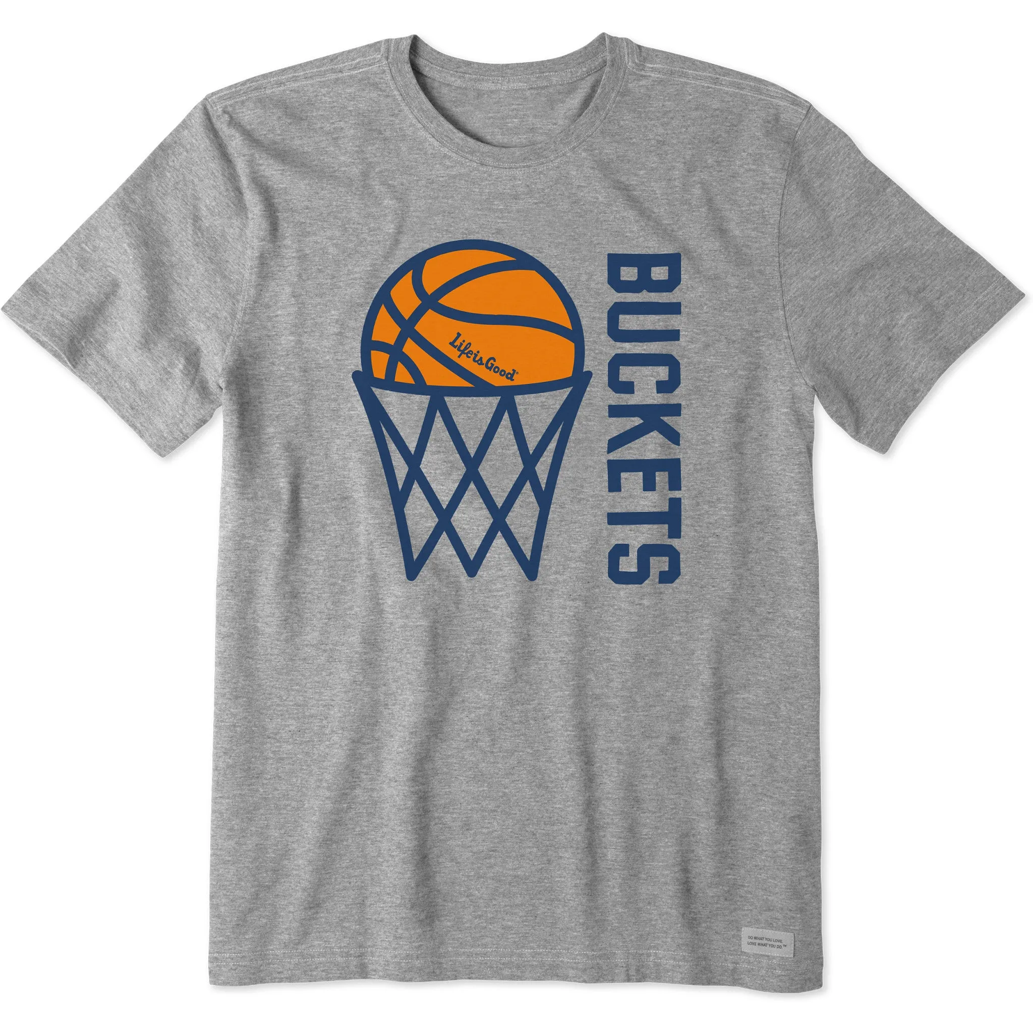 Men's Buckets Short Sleeve Tee Life is Good