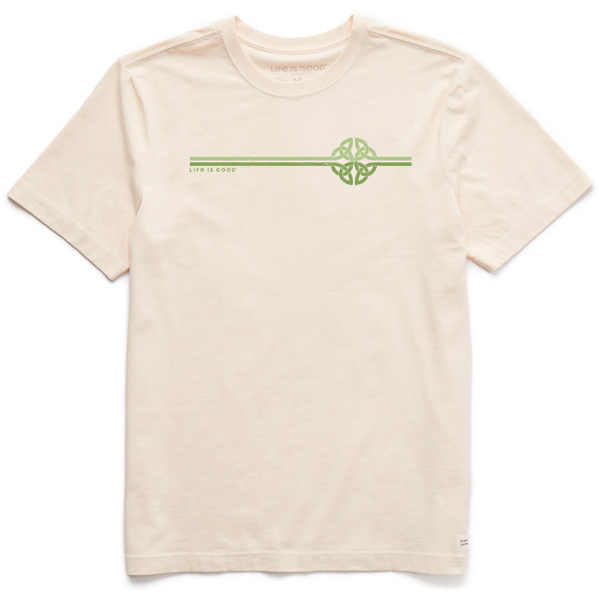 Men's Celtic Stripe Short Sleeve Crusher Tee Life is Good