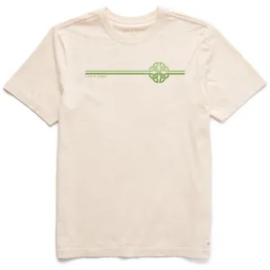Men's Celtic Stripe Short Sleeve Crusher Tee Life is Good