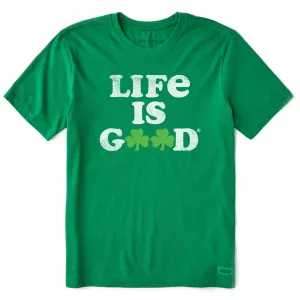 Men's Cooper Clover LIG Short Sleeve Crusher Tee Life is Good
