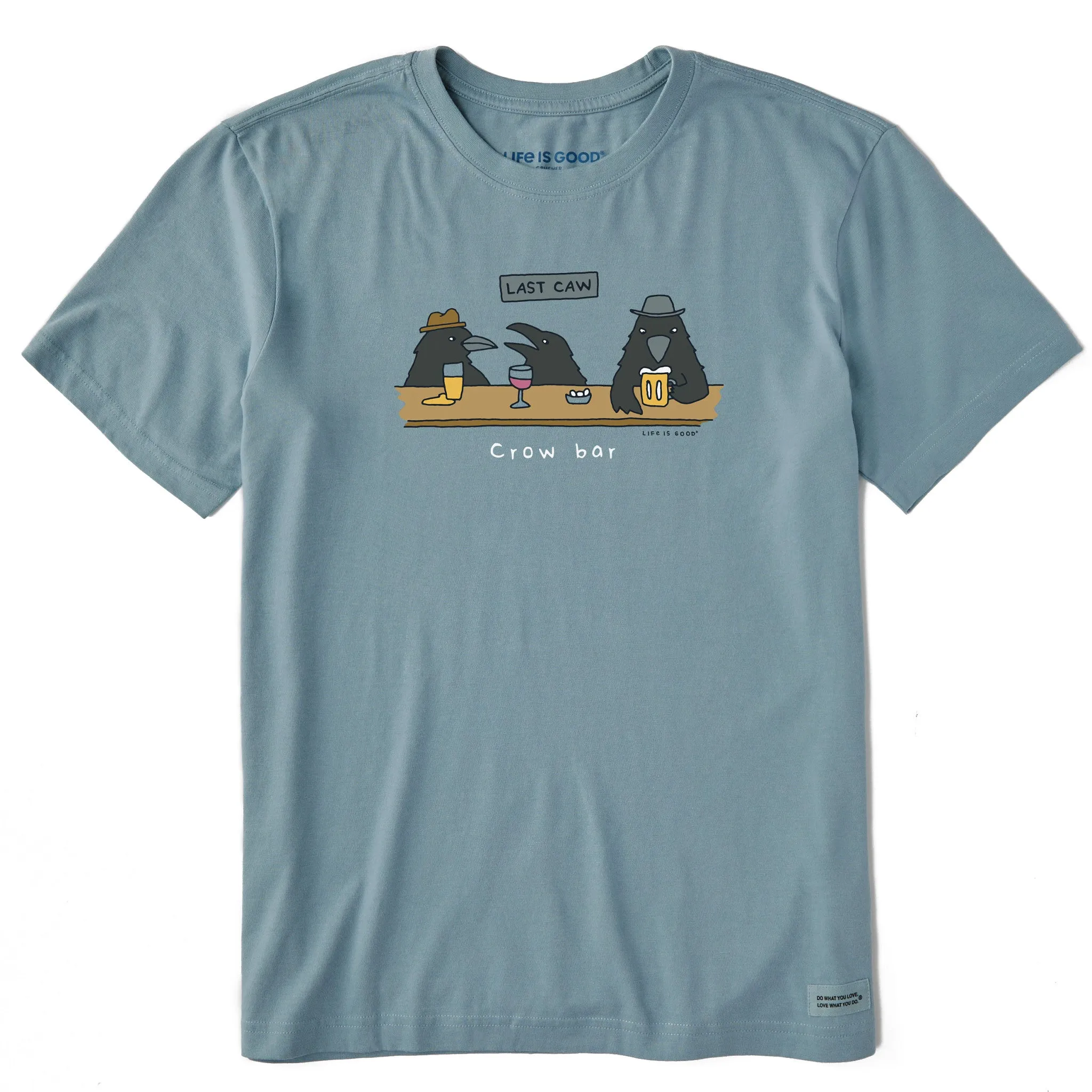 Men's Crow Bar Last Caw Short Sleeve Tee Life is Good