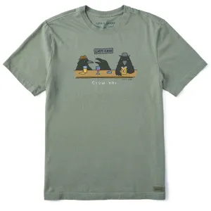 Men's Crow Bar Last Caw Short Sleeve Tee Life is Good