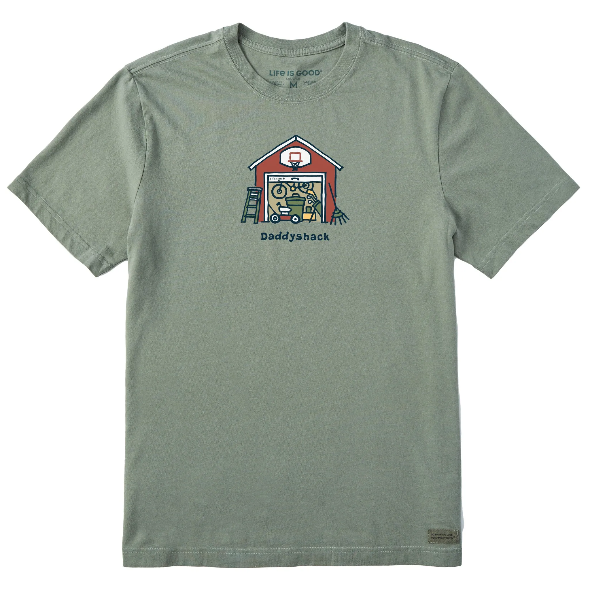 Men's Daddyshack Short Sleeve Crusher Tee Life is Good