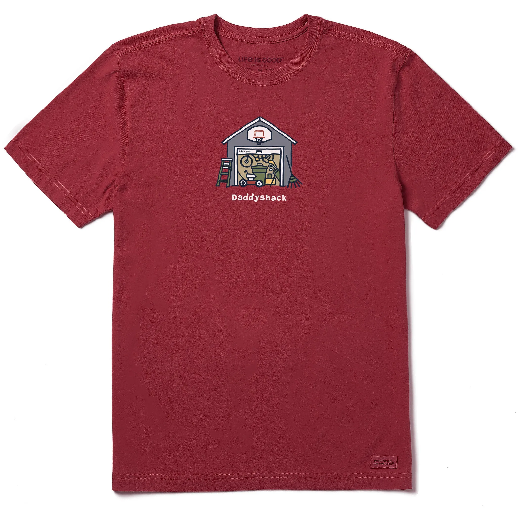 Men's Daddyshack Short Sleeve Crusher Tee Life is Good
