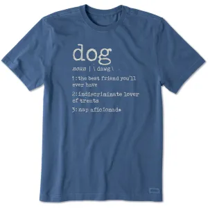Men's Dog Defined Short Sleeve Tee Life is Good