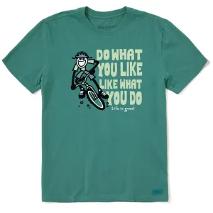 Men's DWYL Biking Jake Short Sleeve Crusher Tee Life is Good