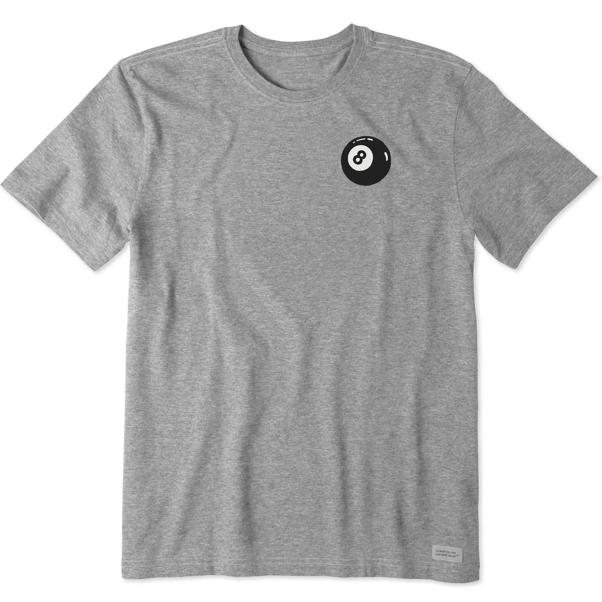 Men's Eight Ball Mini Short Sleeve Crusher Tee Life is Good