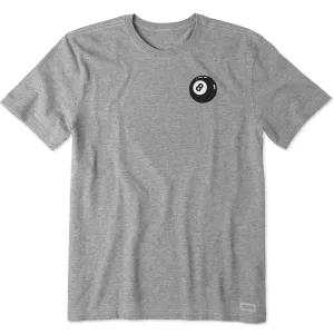 Men's Eight Ball Mini Short Sleeve Crusher Tee Life is Good