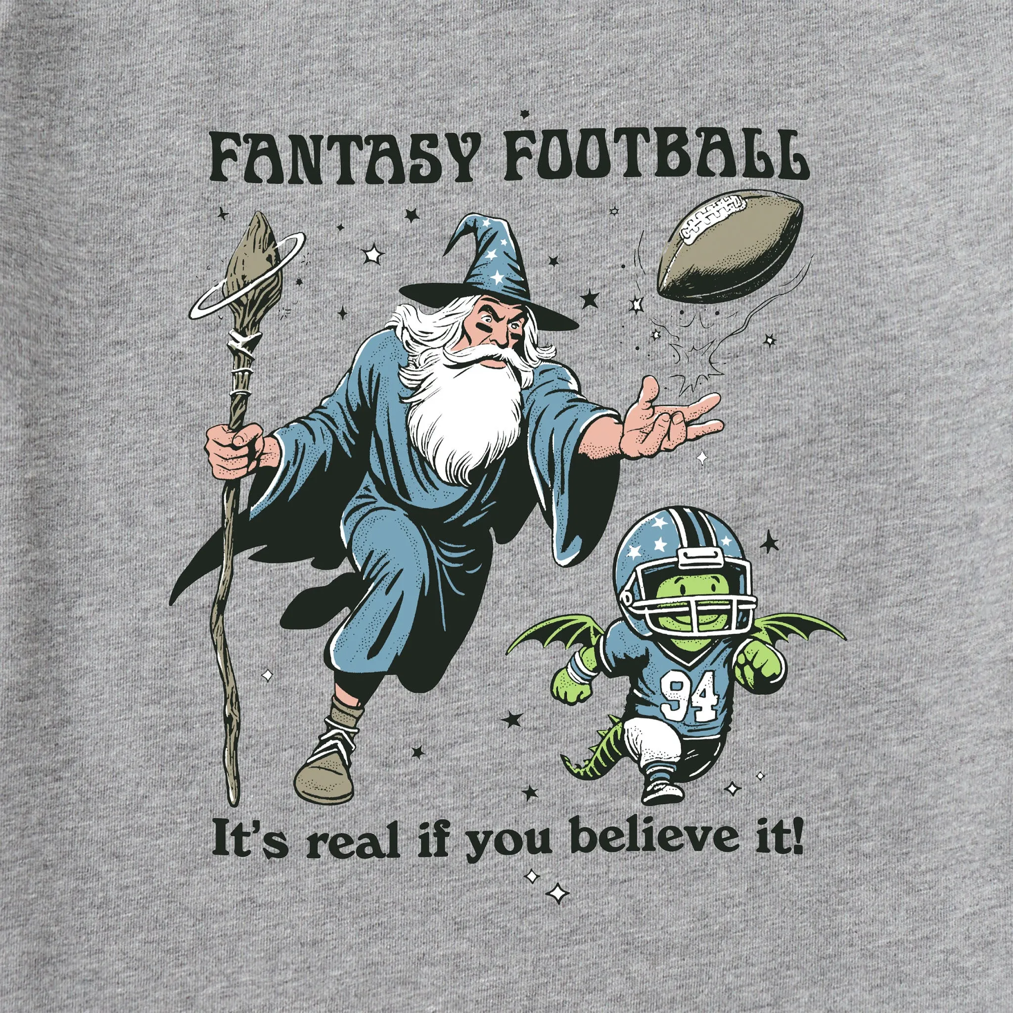 Men's Fantasy Football Short Sleeve Crusher Tee Life is Good