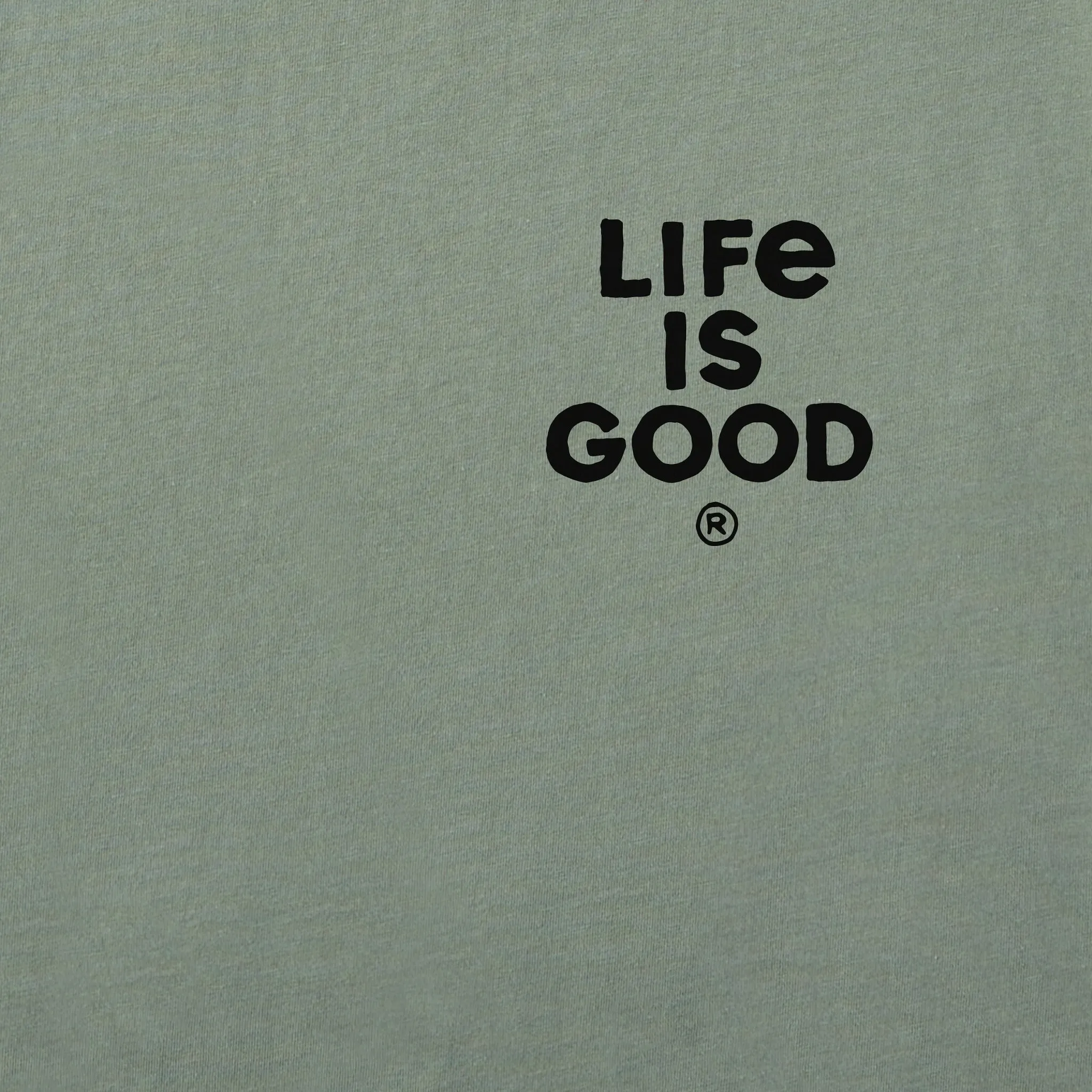 Men's Father Grows Best Short Sleeve Crusher-LITE Tee Life is Good