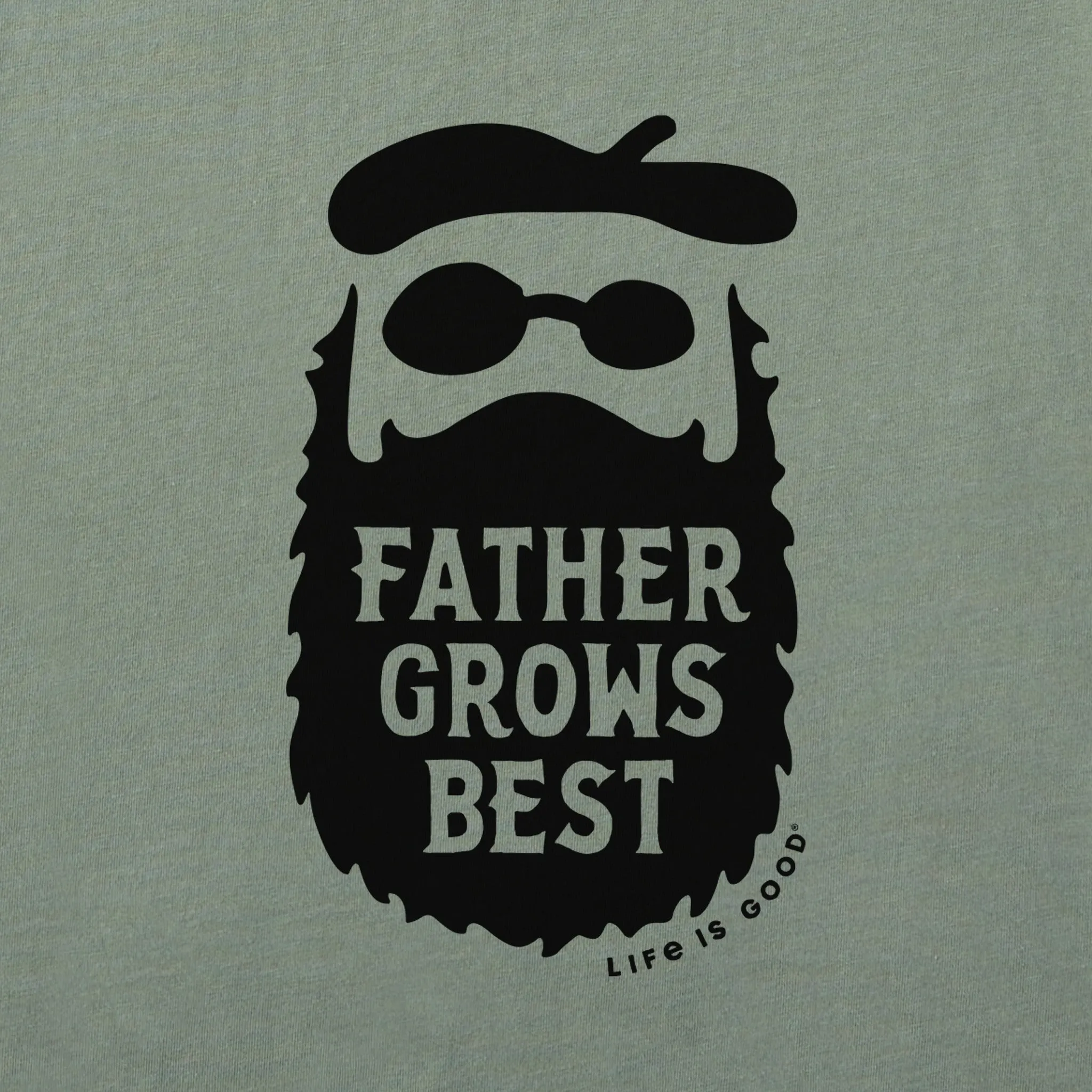 Men's Father Grows Best Short Sleeve Crusher-LITE Tee Life is Good