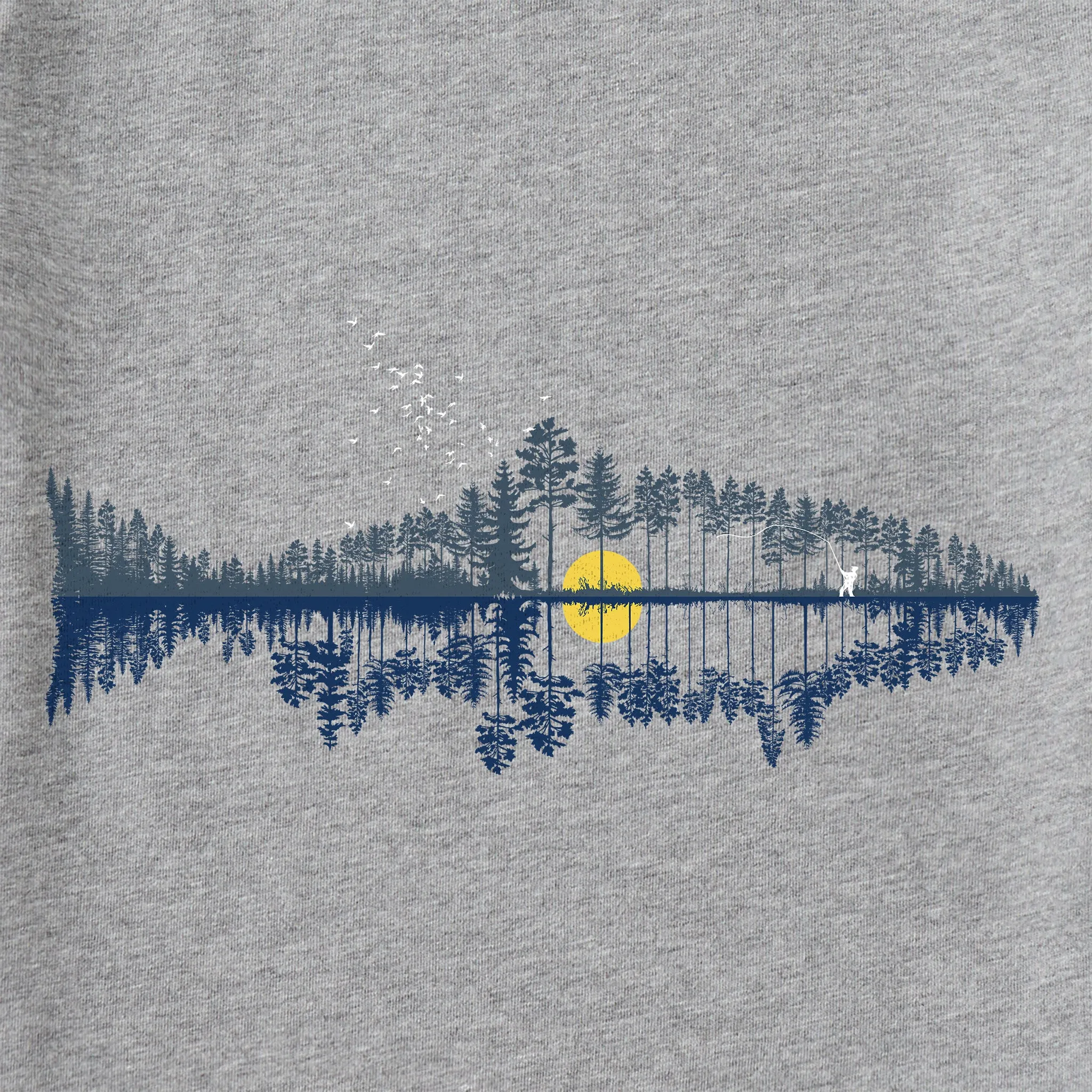 Men's Fishscape Long Sleeve Crusher Tee Life is Good