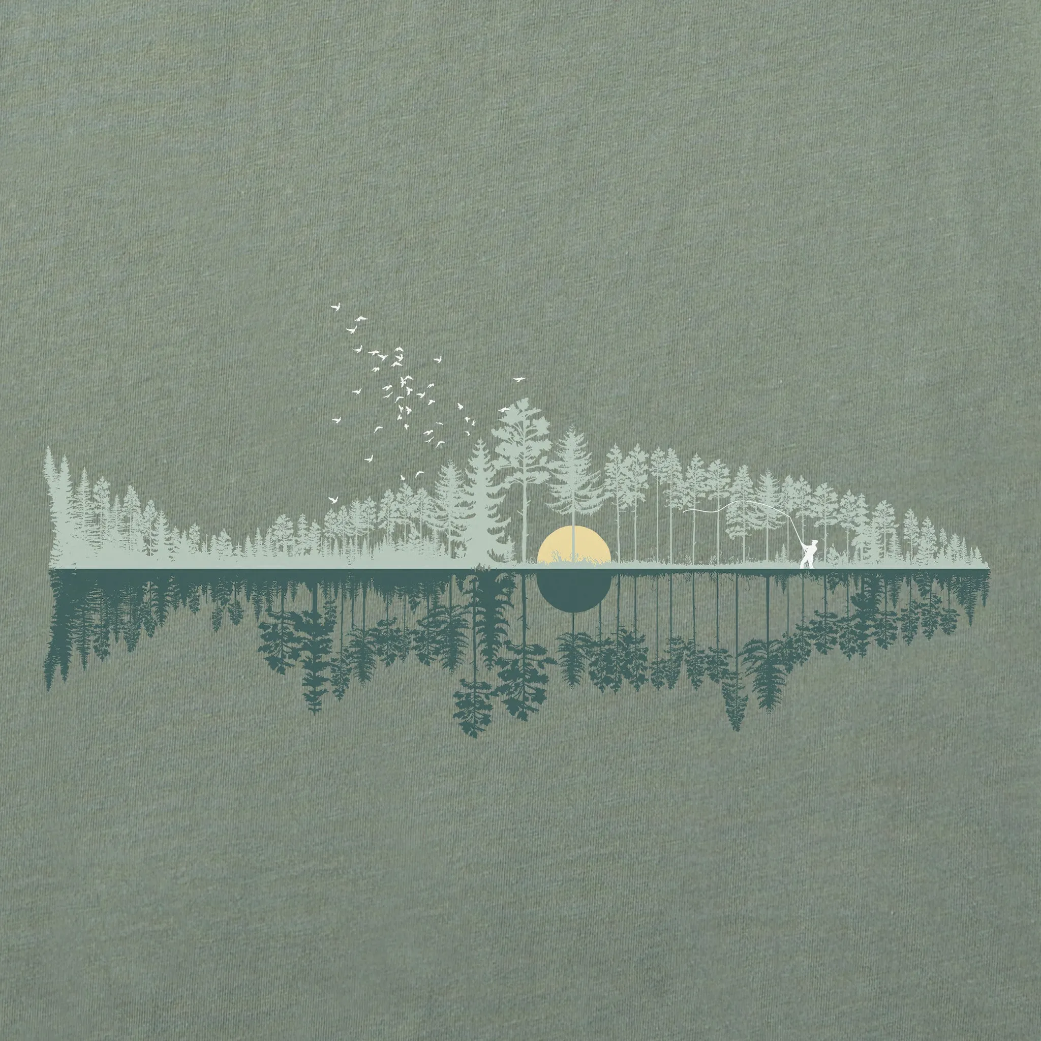 Men's Fishscape Short Sleeve Tee Life is Good