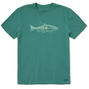 Men's Fishscape Short Sleeve Tee Life is Good