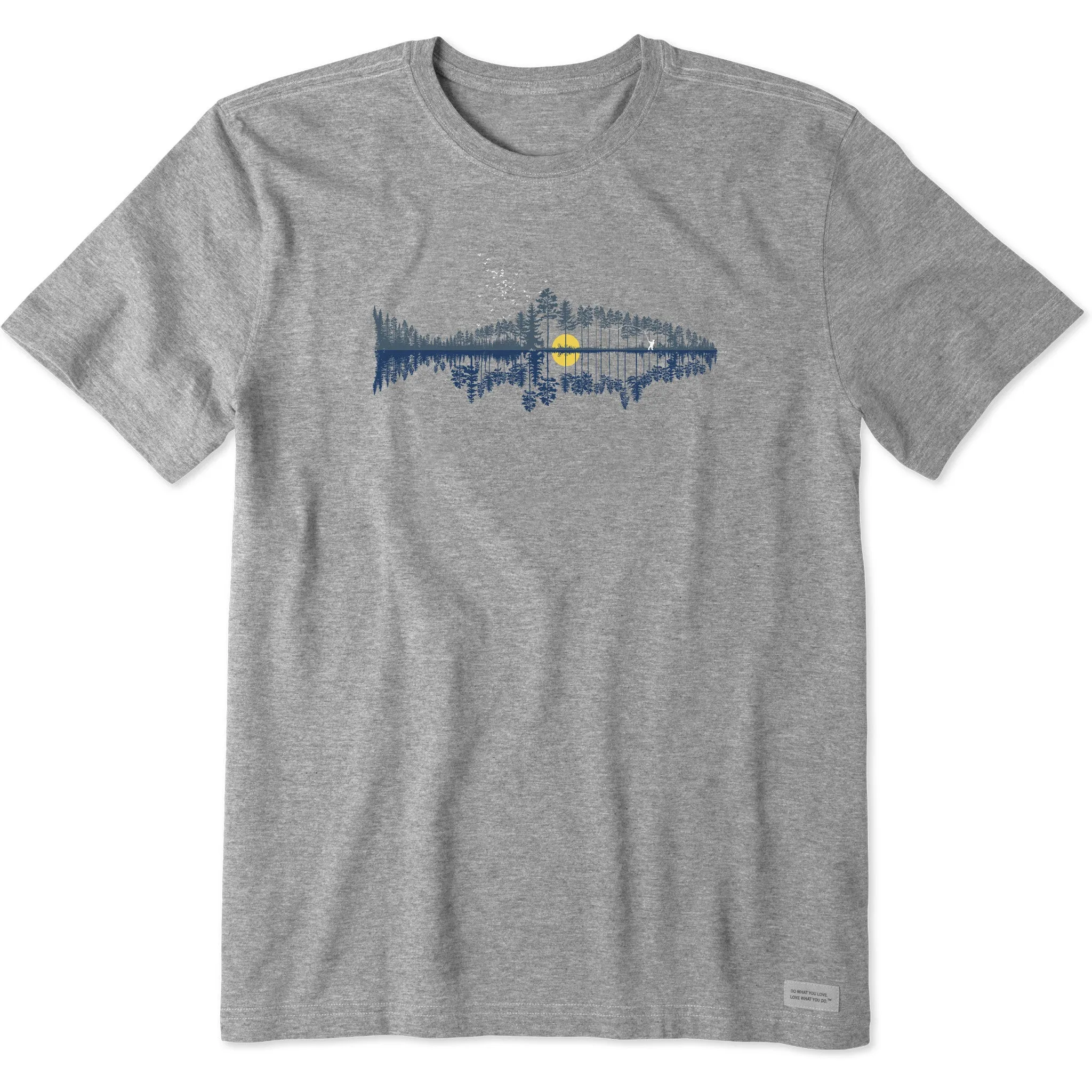 Men's Fishscape Short Sleeve Tee Life is Good