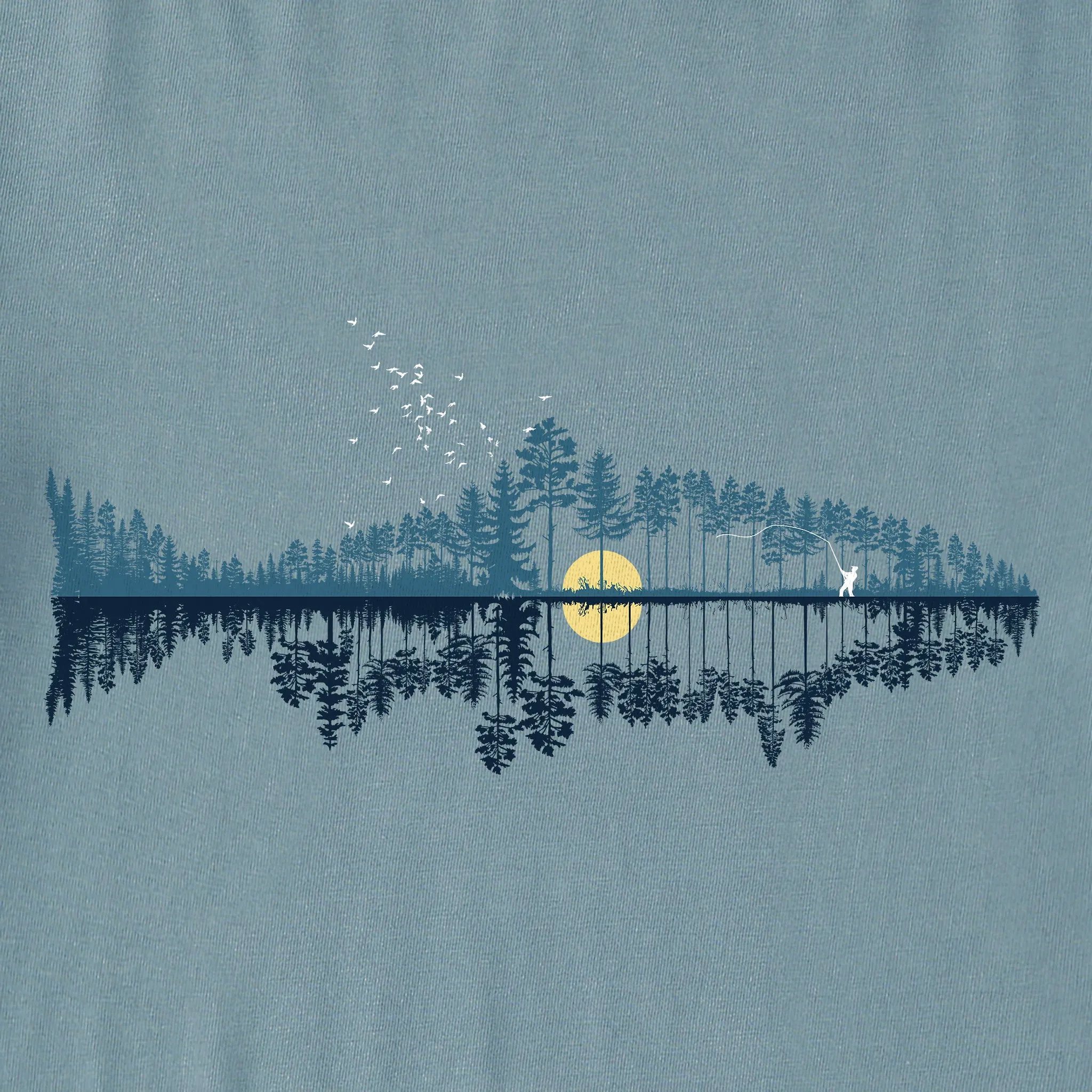 Men's Fishscape Short Sleeve Tee Life is Good