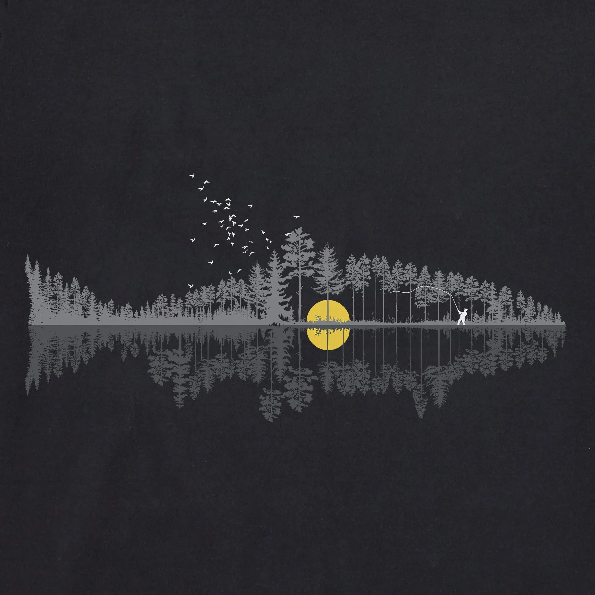 Men's Fishscape Short Sleeve Tee Life is Good