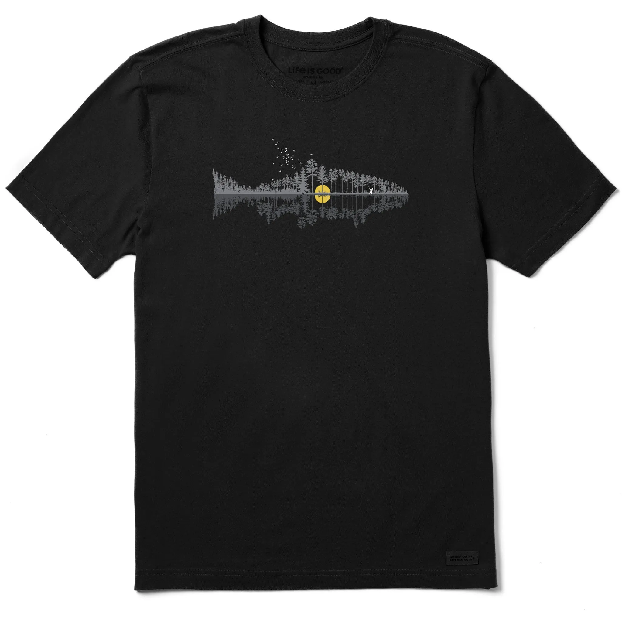 Men's Fishscape Short Sleeve Tee Life is Good