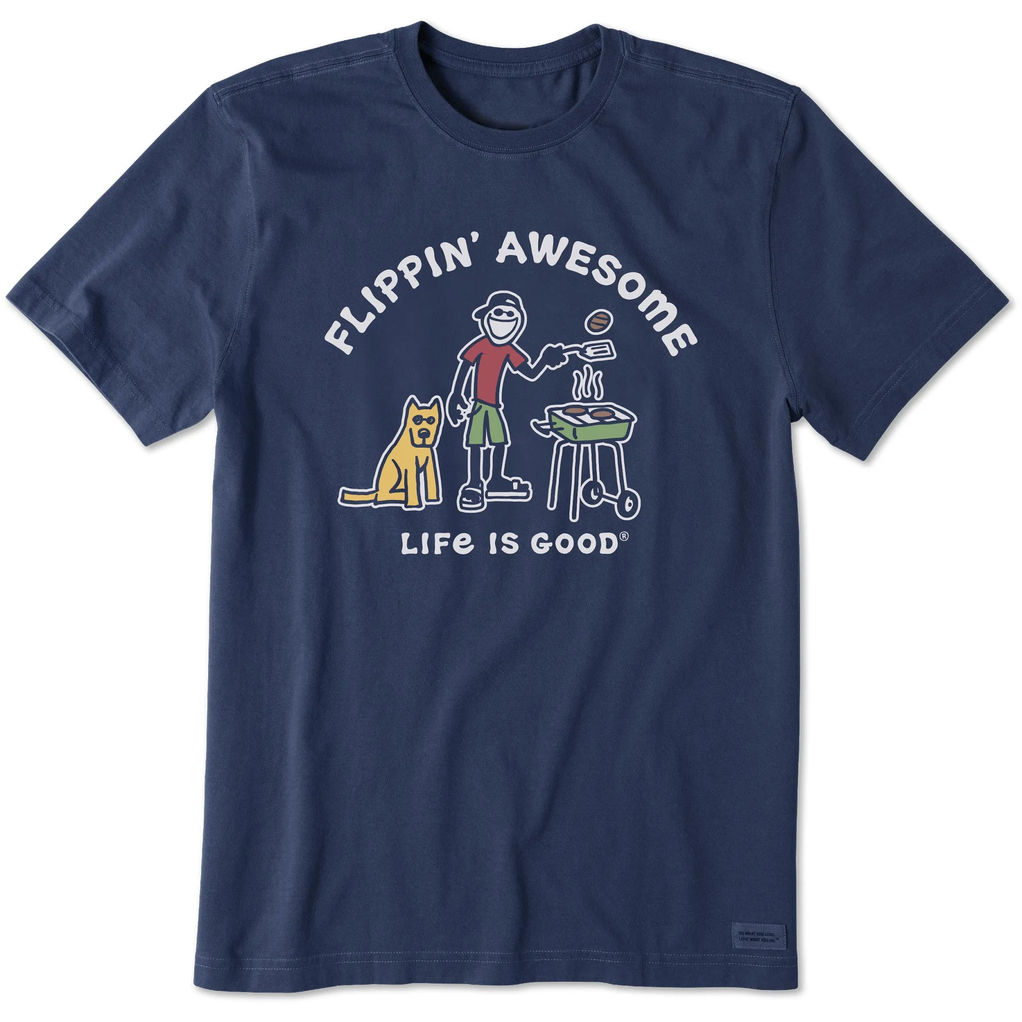 Men's Flippin' Awesome Short Sleeve Tee Life is Good