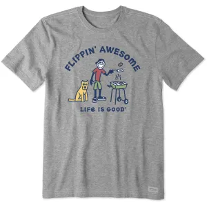 Men's Flippin' Awesome Short Sleeve Tee Life is Good