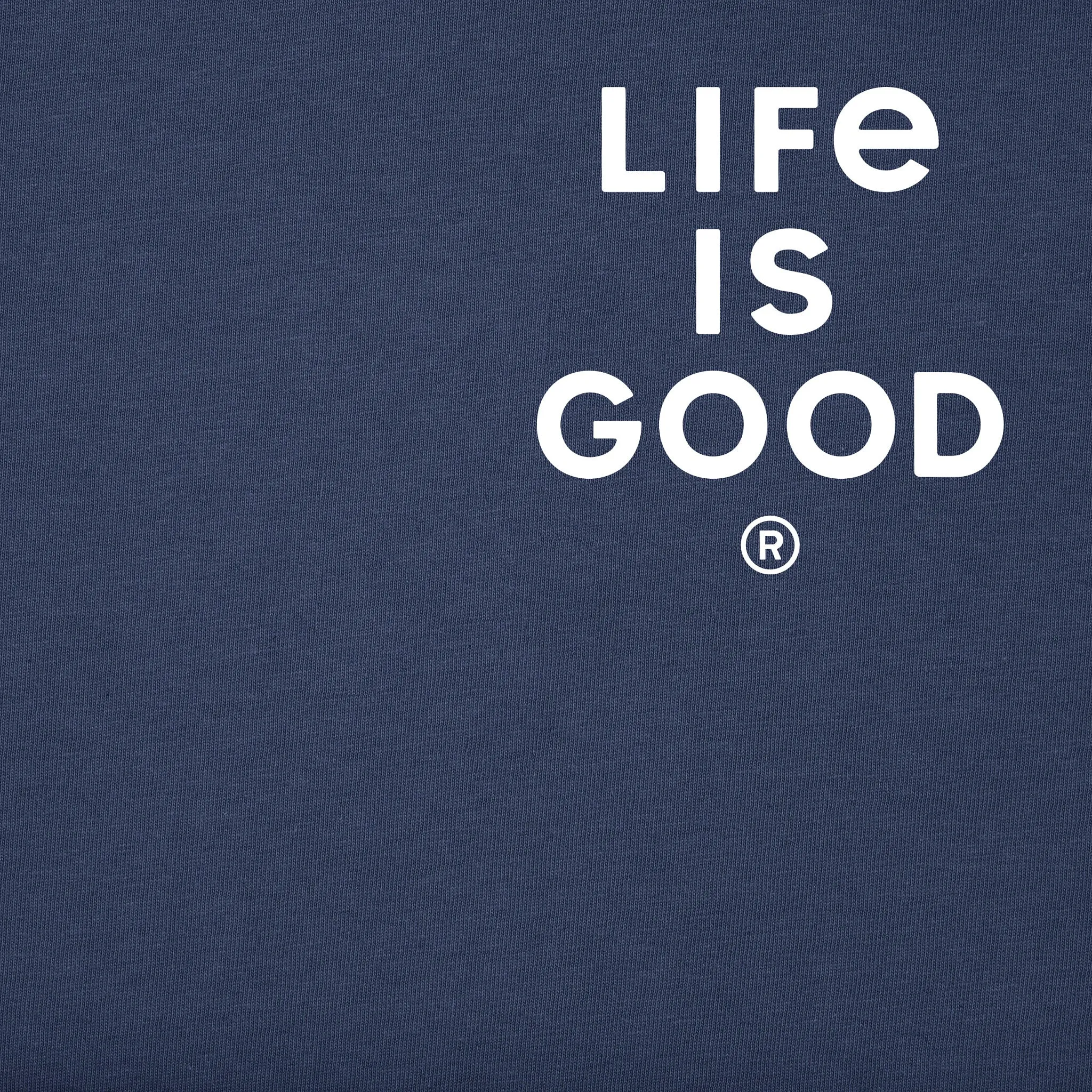 Men's Football Icon Flag Short Sleeve Tee Life is Good