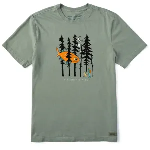 Men's Forest is Magic Short Sleeve Tee Life is Good
