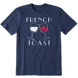 Men's French Toast Short Sleeve Tee Life is Good