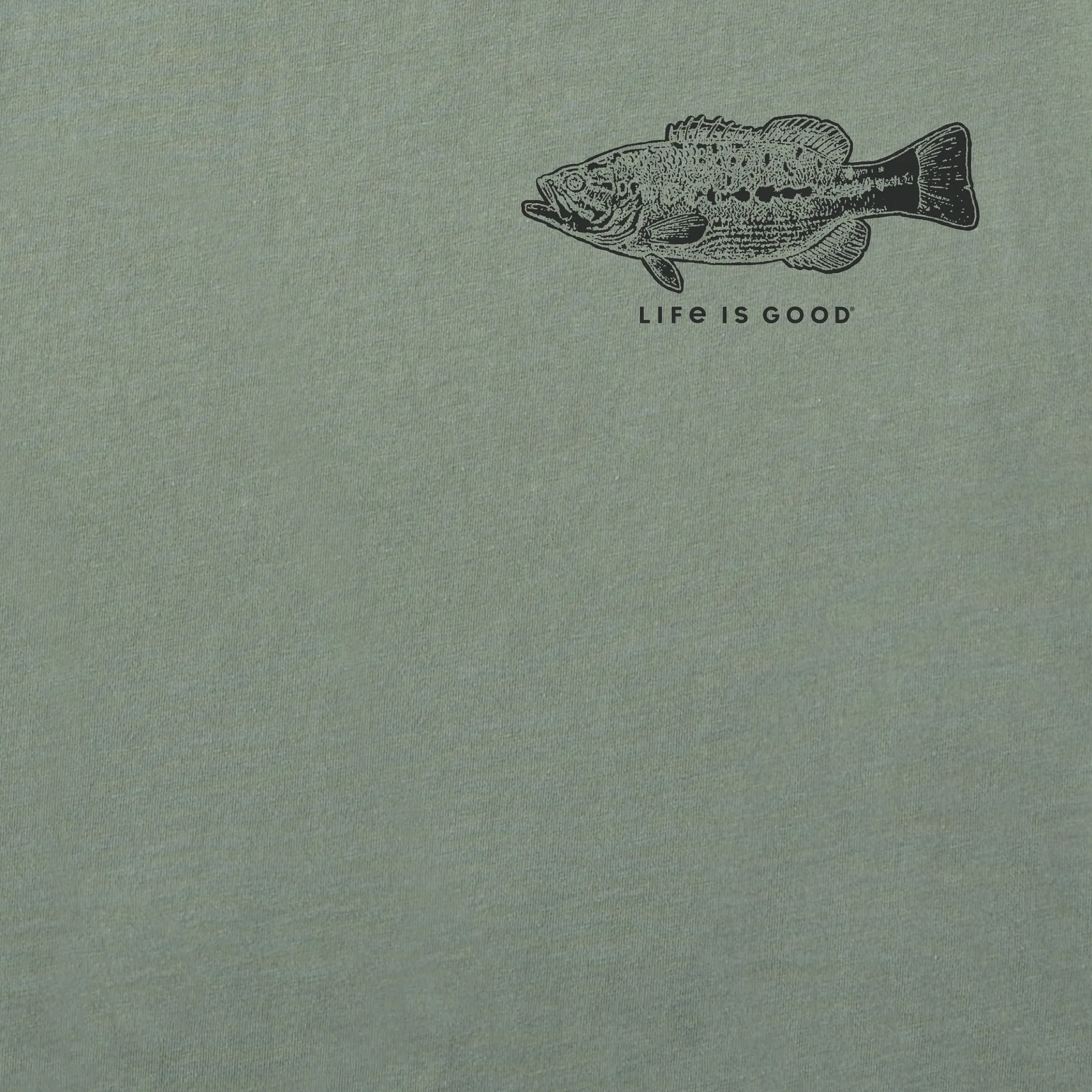 Men's Freshwater Catch of the Day Short Sleeve Crusher Tee Life is Good