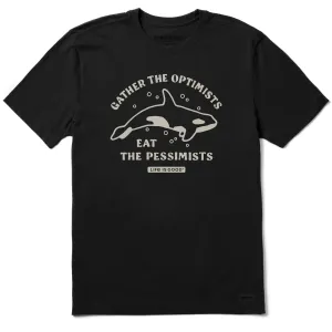 Men's Gather Killer Whale Short Sleeve Tee Life is Good