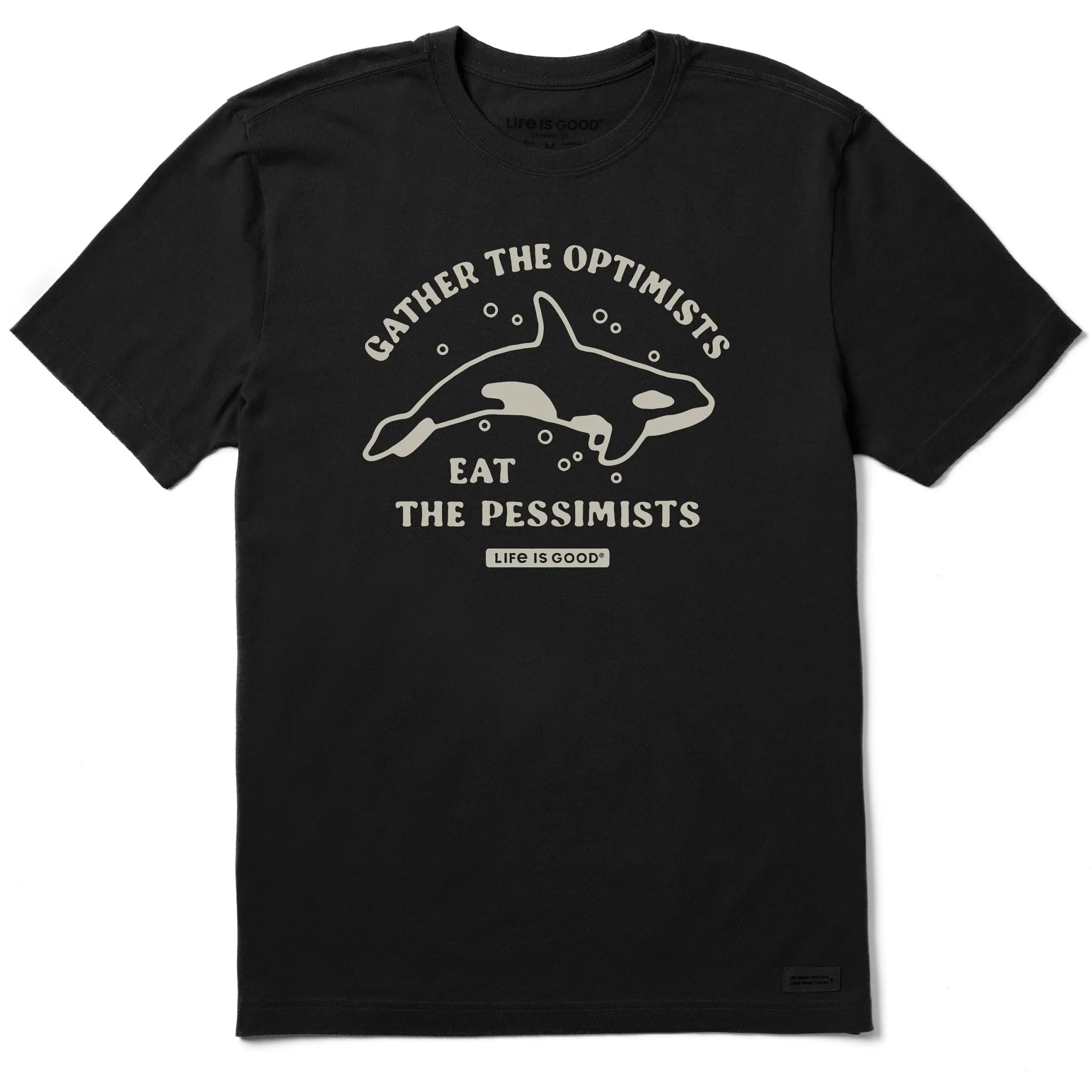 Men's Gather Killer Whale Short Sleeve Tee Life is Good