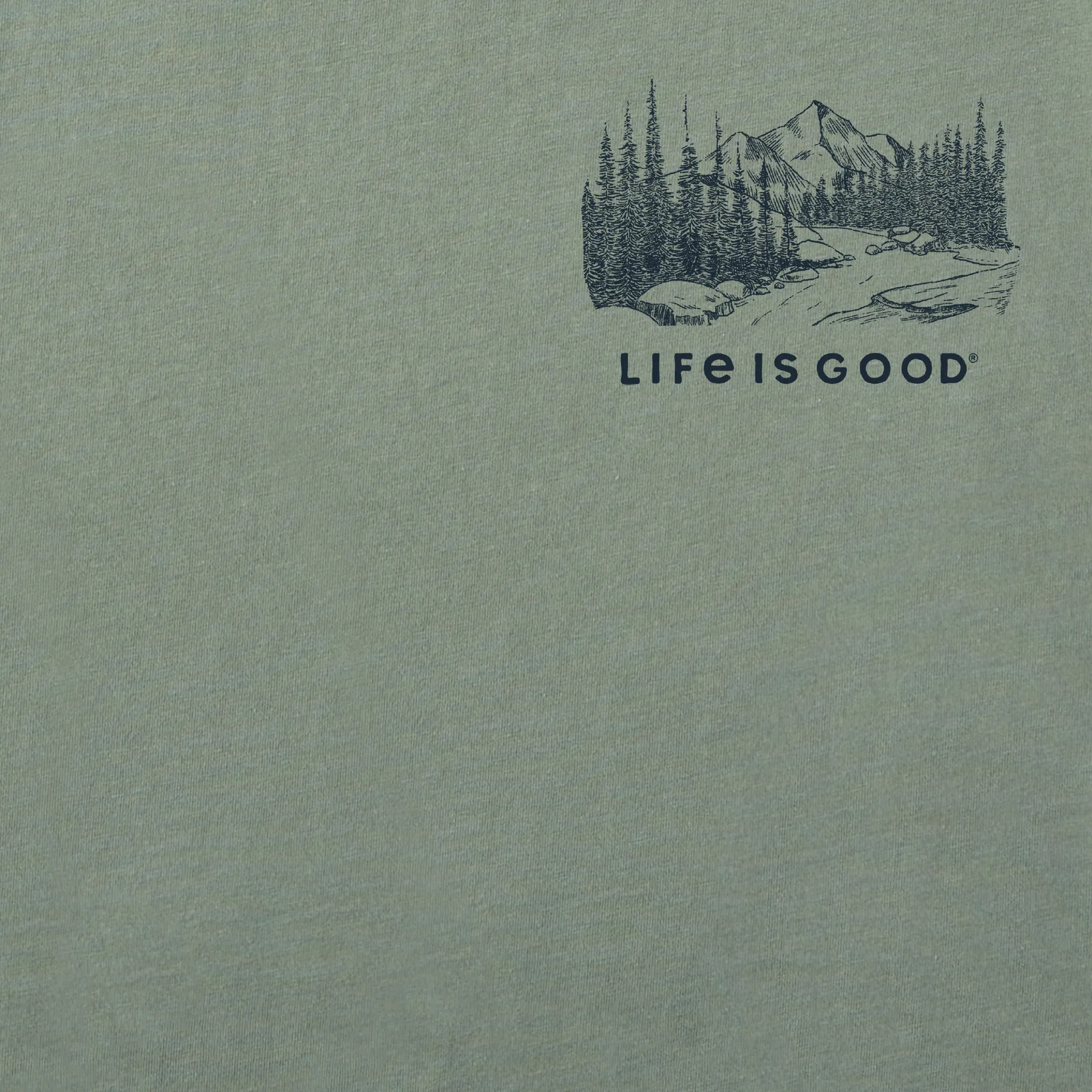 Men's Go Places Outdoor Short Sleeve Tee Life is Good