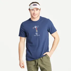 Men's Golf Jake Short Sleeve Crusher Tee Life is Good