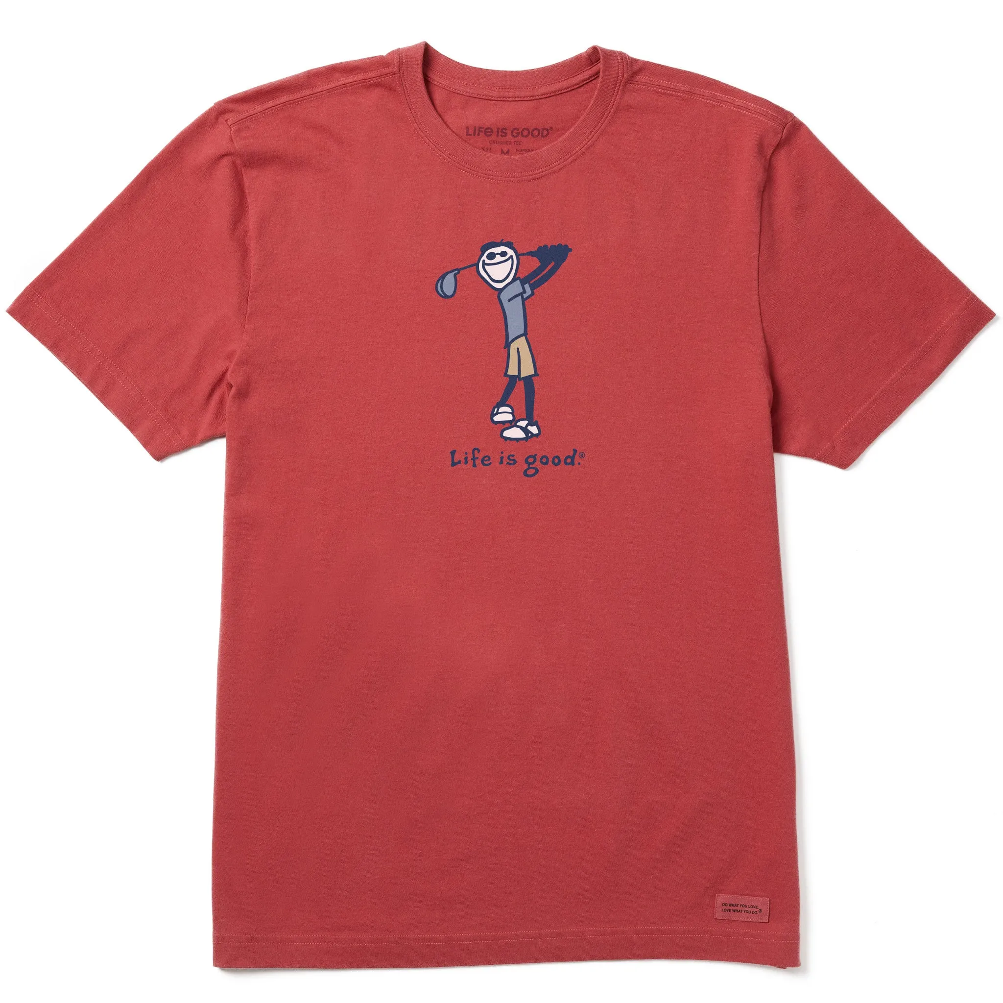 Men's Golf Jake Short Sleeve Crusher Tee Life is Good