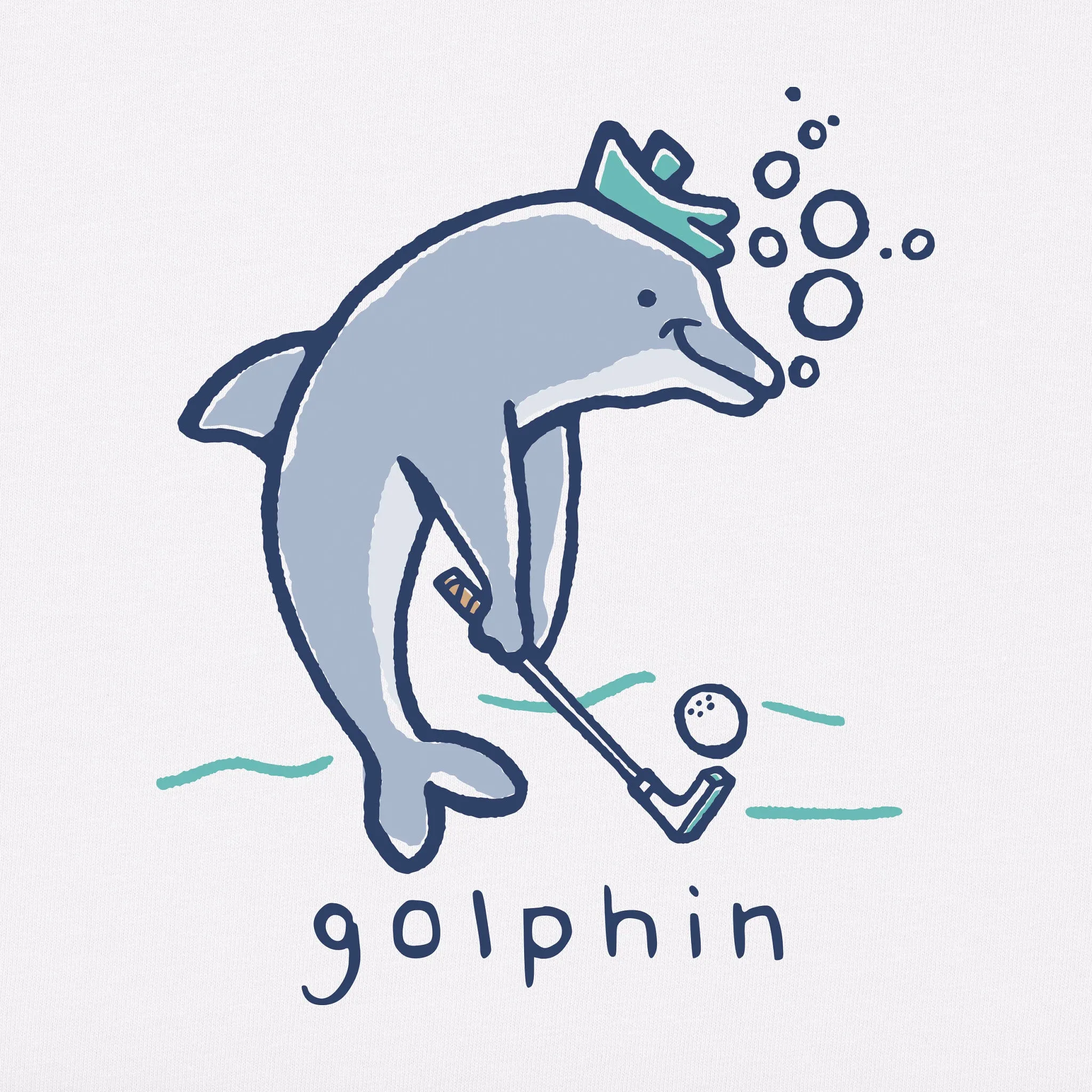 Men's Golphin Short Sleeve Tee Life is Good