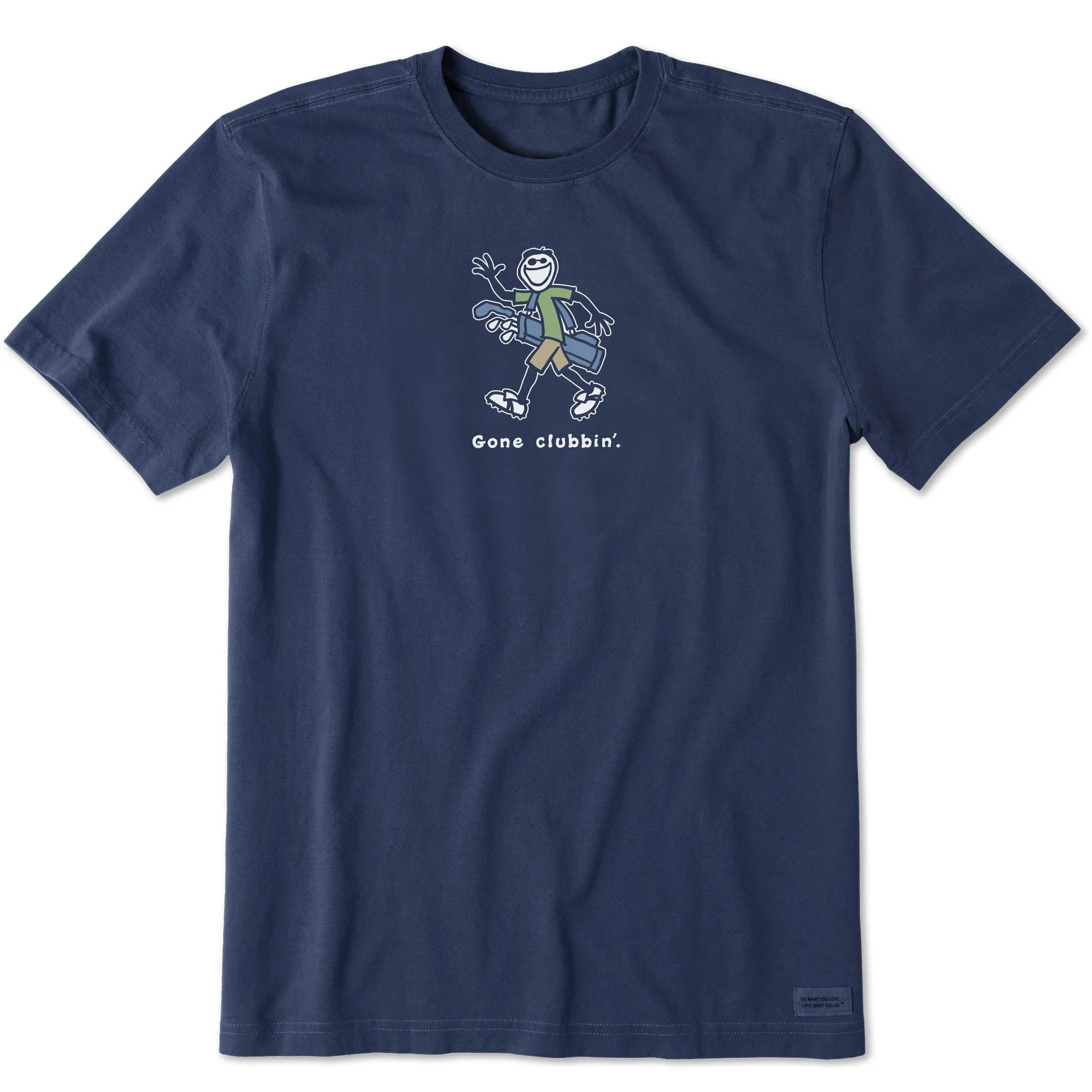 Men's Gone Clubbin' Short Sleeve Crusher Tee Life is Good