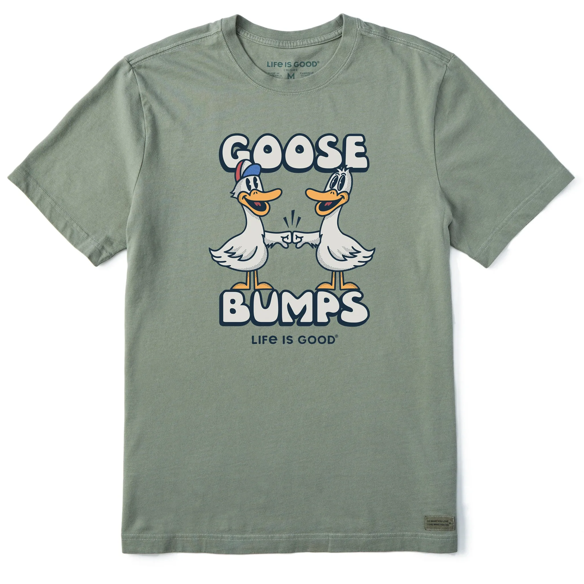 Men's Goose Bumps Mascot Short Sleeve Tee Life is Good
